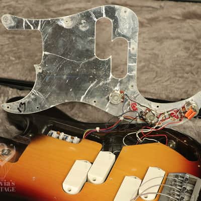 1983 Fender Precision Bass Elite II Sunburst image 21