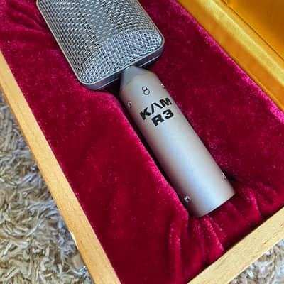 KAM R3 Ribbon Microphone in Wooden Box (Stereo Pair) image 3