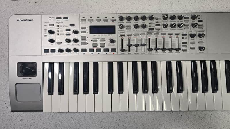 Novation X-Station 61-Key 8-Voice Synthesizer with gig bag image 1