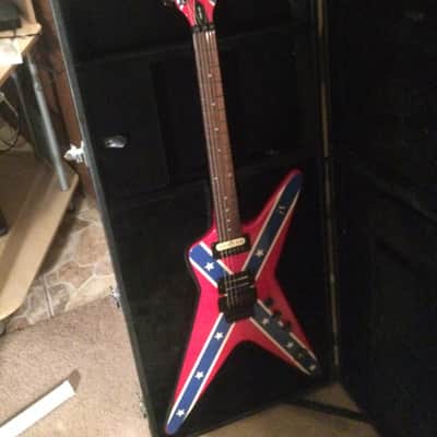 Washburn Dimebag Darrell Signature  1995 Red/rebel image 3