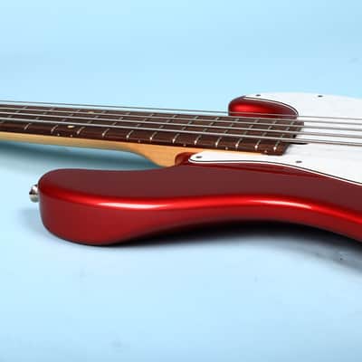Mike Lull USA V5 5 String Bass Guitar Red 8lbs 13oz image 11