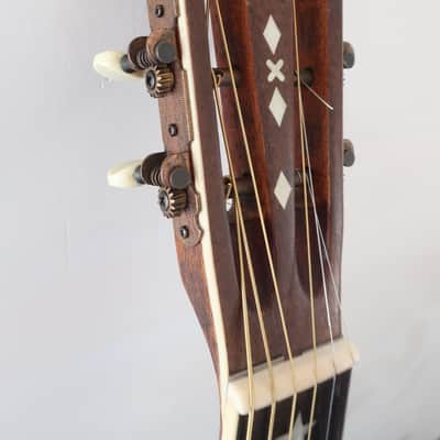 Red Stained Version 2016 Washburn R314KK Spruce/Trembesi Parlor Guitar Rare 1890s Golden Era Period Correct Recreation Limited Edition Long Discounted Model No Coffin Case image 6