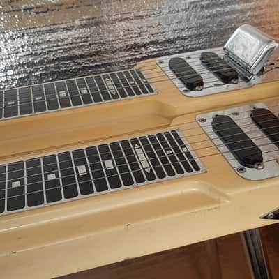 Vintage 60s Fender STRINGMASTER D6 Doubleneck 6 Steel Slide Guitar image 13