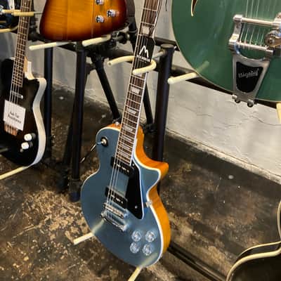 Firefly FFLPS Les Paul Style Electric Guitar - Pelham Blue Sparkle image 6