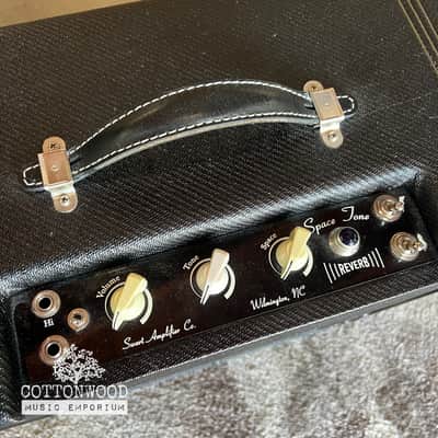 Swart Space Tone Reverb (STR) – Custom Black "Tuxedo" AST Finish (SN #286) image 12