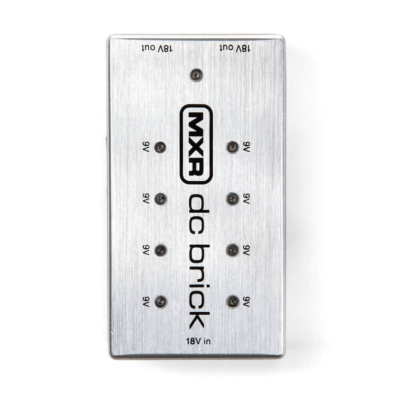 MXR DC Brick Pedal Power Supply Silver image 1