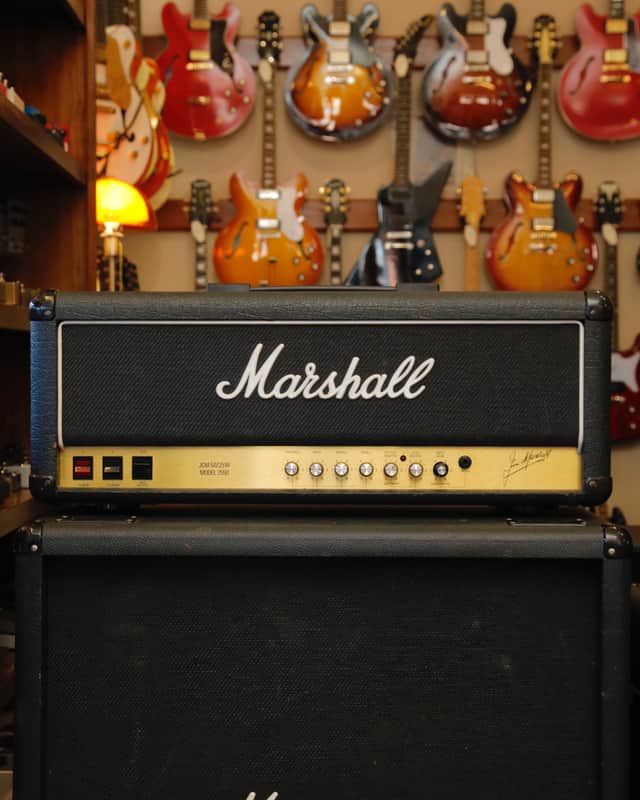 Marshall JCM 25/50 2550 Jubilee 2-Channel 50-Watt Guitar Valve Amplifier Head 1988 Pre-Owned image 1
