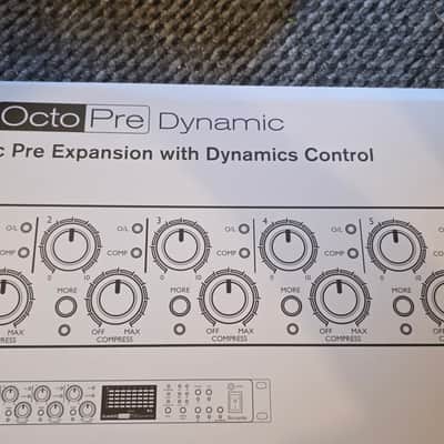 Focusrite Scarlett OctoPre Dynamic 2017 - Present - Black image 7