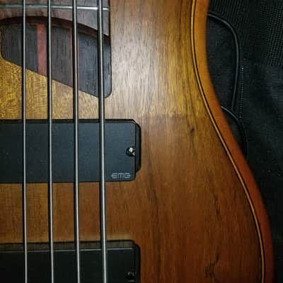 Ibanez SR1200E-VNF Premium 5-String Bass Left Handed 2010s Vintage Natural Flat image 17