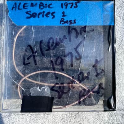 Alembic  1975 Series 1 pickups  1975 black. Rare offering. image 2