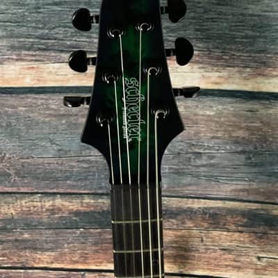 Schecter Left Handed Keith Merrow KM-6 MK-III Standard LH Toxic Smoke Green (TSG) #837 image 6