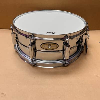 Pearl Sensitone Heritage Steel Snare Drum 14"x5.5" – Chrome (Brand New in Box) image 1