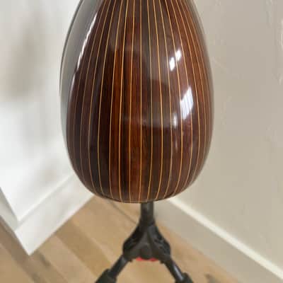 Gorgeous Martin Style Vintage 1800’s J. Howard W. Foote & Co CHALLENGE ROSEWOOD Bowlback Mandolin Challenge Bowlback Tater Bug Mandolin - Brazilian Rosewood image 4