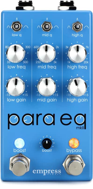 Empress ParaEQ MKII Equalizer and Boost Pedal image 1