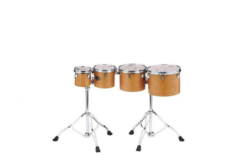 Tama CSLT4H-VAM High-Pitched Concert Tom Set 4 pcs. - Vintage Antique Maple/Chrome HW image 1