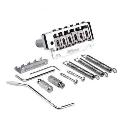 Wilkinson 52.5mm(2-1/16 inch) Full Block ST Guitar Tremolo Bridge Pop-In Arm 2-Point for American Standard or Professional Fender Strat image 1