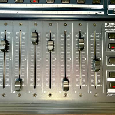 Behringer B-Control BCF2000 USB MIDI DAW Fader Controller 2010s - Standard image 3