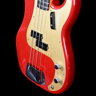 Fender Custom Shop LTD Precision Bass from 2021 in Dakota Red with original Hardcase image 6