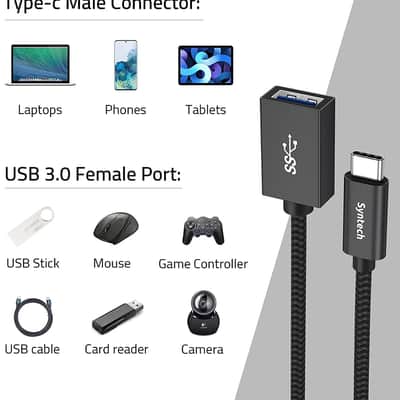 Syntech Synthm2 Cavo Adattatore Usb C A Usb (2 Pz) image 4
