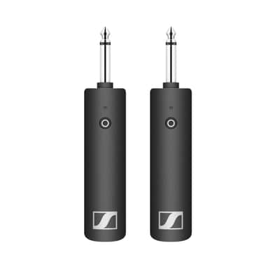 Mint Liquid Audio Sennheiser XSW-D Instrument Base Set Wireless System w/ 4-Pack Blucoil AA Batteries Polishing Cloth image 2