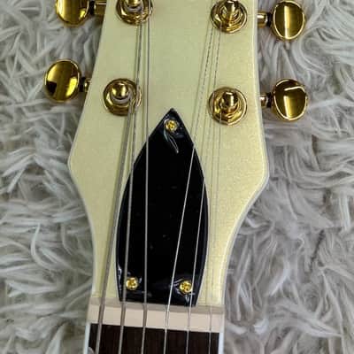 Gretsch Electromatic Pristine Limited Jet Electric Guitar w/Bigsby, White Gold image 8