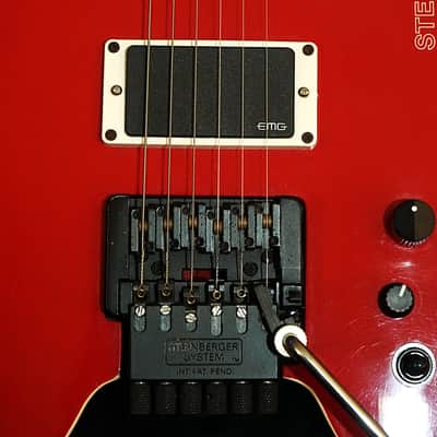 Steinberger GM5T 1987-88 Newburgh USA RED w/Transtrem System imagen 4