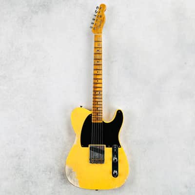 Fender Custom Shop Limited '50s Esquire Heavy Relic Secret Agent 2022 - Aged Nocaster Blonde image 2