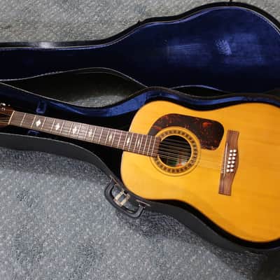Vintage 1960s Giannini GS 680 12 String Acoustic Guitar Cedar Top Guitar Brazilian Rosewood Beautiful Lush Tones Case image 17