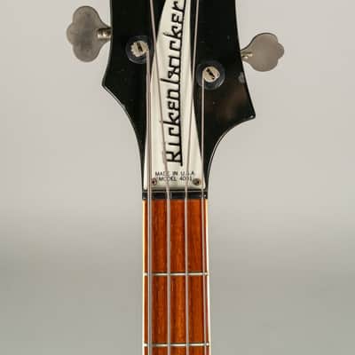 1976 Rickenbacker 4001 Bass Jetglo Finish w/OHSC image 8