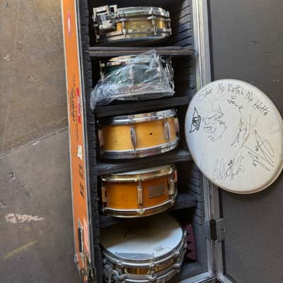 Steve Ferrone's Tom Petty and the Heartbreakers - Pearl 5x14" Mahogany Classic Limited Edition Snare Drum. SIGNED! image 6