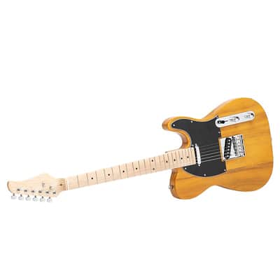 Maple Fingerboard GTL Electric Guitar SS Pickup - Transparent Yellow image 14