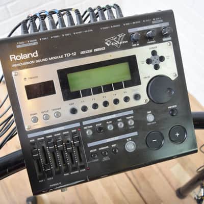 Roland TD-12 electronic drum set kit Excellent!-used TD12 V-drums for sale image 3
