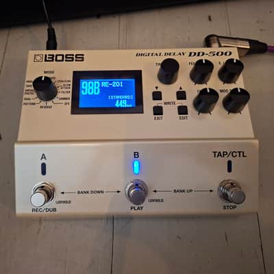 Boss DD-500 Digital Mega Delay Pedal with original box, excellent condition image 9