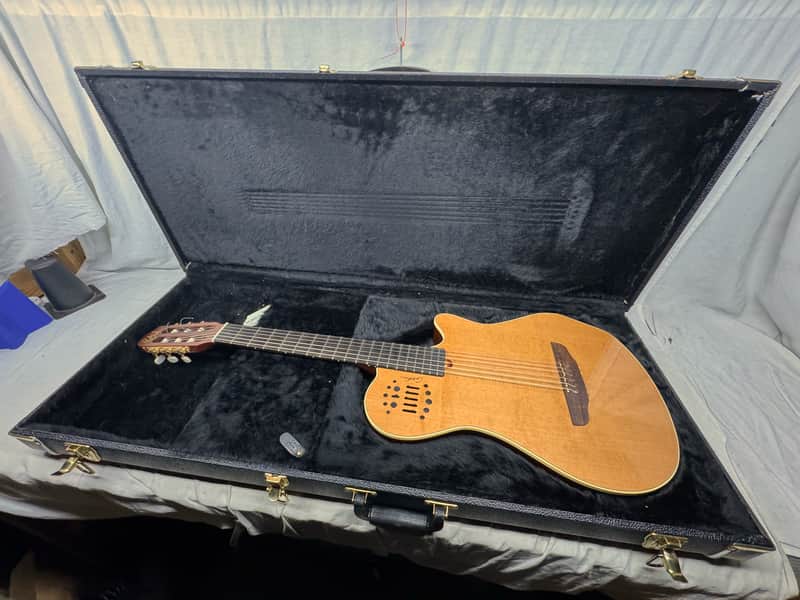 Godin Multiac Grand Concert SA Nylon String Classical Guitar with Case 2012 image 1