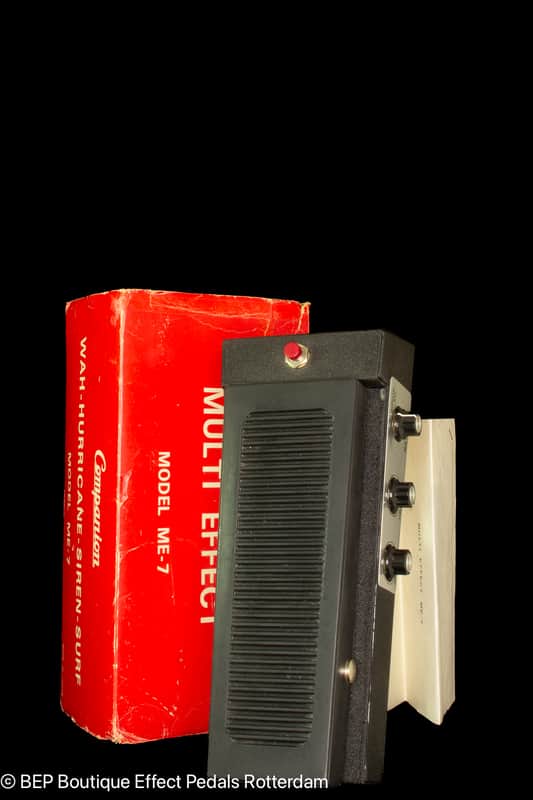 NOS Shin-ei Companion ME-7 Wah Surf Hurricane Siren Multi Effect mid 70's Japan image 1