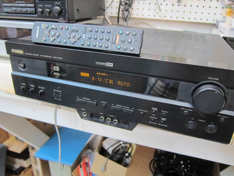 Yamaha HTR-5540 Home Theater Receiver, Remote, Nice Natural Sound, Powerful, Nice Condition - Black image 1