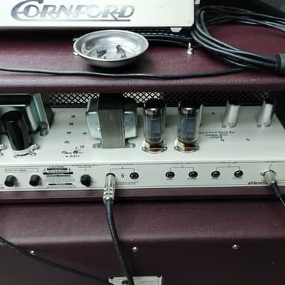 RARE! Cornford MK 50H Mark II 2008 - Oxblood w/matching Cornford 4x12 Cabinet image 5