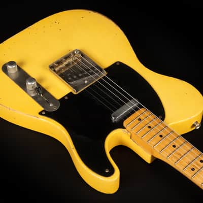 2005 Real Guitars Custom Built T - Butterscotch Blonde Heavy Relic Nitro | German Masterbuilt Telecaster 1-Piece Swamp Ash Body Suhr Pickups 3.0kg | CoA OHSC image 8