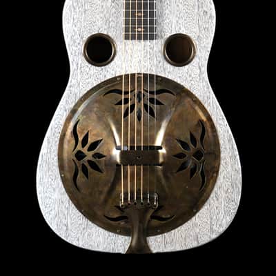 Beard Trailhead Model E Square Neck, Mahogany, Reverse Doghair - NEW image 6