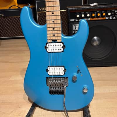 Charvel - "San Dimas "Pro Mod " Style -1 Roasted Maple - Matte Blue Frost w/ SKB HD Case (2017) - USED image 6