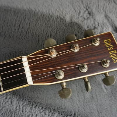 Tokai Cat’s Eyes CE-300 Vintage MIJ Acoustic Guitar w/ Hard Case image 13