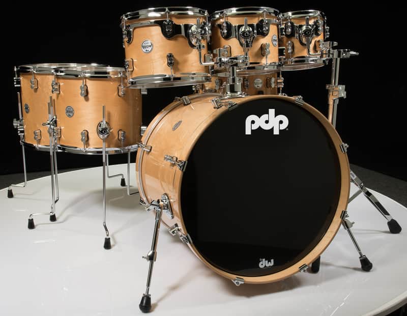 PDP Concept Series Maple 7pc Shell Pack - Natural Lacquer