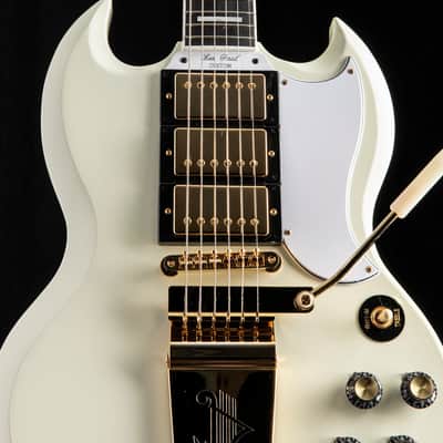 Epiphone 1963 Les Paul SG Custom With Maestro Vibrola Classic White image 6