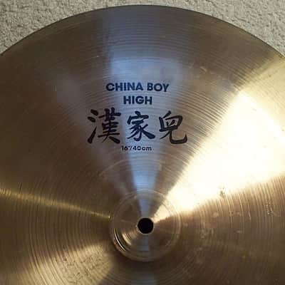 1980s Zildjian China Boy High Cymbal 16'' image 5