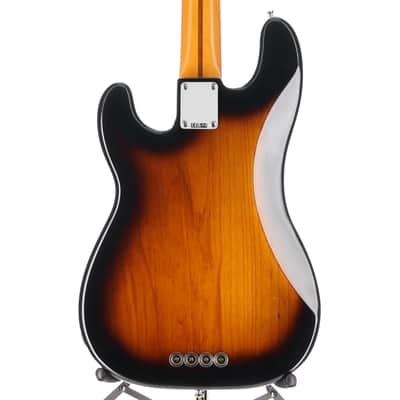 Fender Certified Pre-Owned American Vintage II 1954 Precision Bass, Maple Fingerboard, 2-Color Sunburst (J9) (V1562) image 2