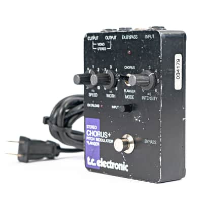 TC Electronic Stereo Chorus + Pitch Modulator & Flanger Effect Pedal - Vintage image 2