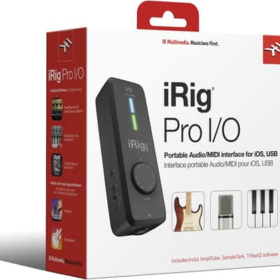 IK Multimedia iRig Pro I/O compact instrument/microphone audio interface for iPhone, iPad and Mac image 12