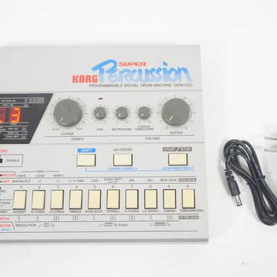 [SALE Ends June 25] KORG DDM-220 Super Percussion Digital Drum Machine w/ 100-240V PSU image 1