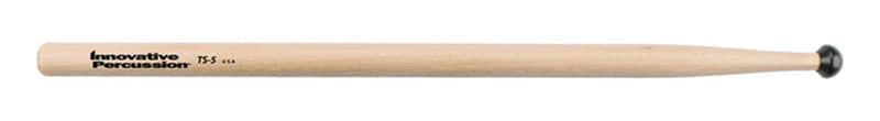 Innovative Percussion - TS-5 - Multi-Tom Drum Stick With Mushroom-Shaped Nylon Tip / Hickory (Formerly The Ts-IJ) image 1