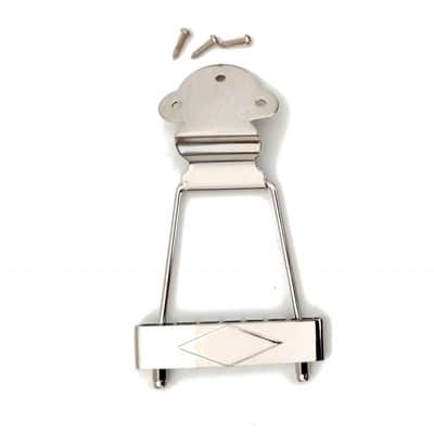 Short Nickel Gibson 60s Tailpiece ES-335 Style image 2